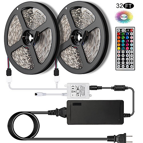 

5m Flexible LED Light Strips 300 LEDs 3528 SMD Multi Color Decorative / TV Background 5 V