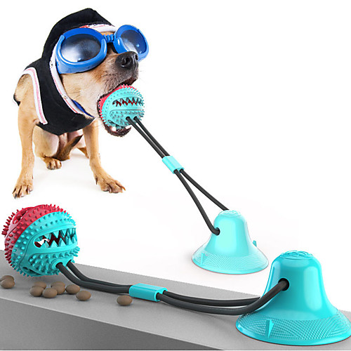 

Chew Toy Interactive Toy Dog Pet Toy Elastic Plastic & Metal Gift