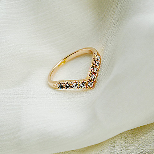 

Women's Ring 1pc Gold Silver Alloy Elegant Holiday European Festival Jewelry