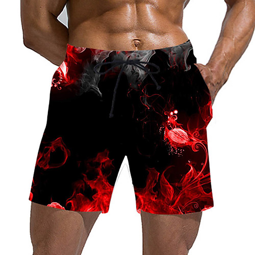 

Men's Sporty / Exaggerated Sweatpants / Shorts Pants - Geometric Pattern / 3D Print Sporty / Print Black US32 / UK32 / EU40 US34 / UK34 / EU42 US36 / UK36 / EU44