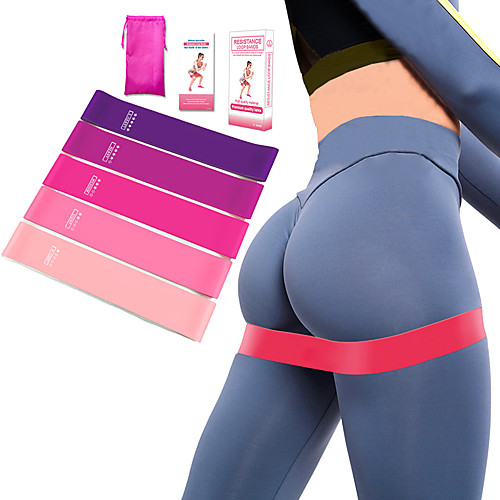 

Booty Bands Resistance Bands for Legs and Butt 6 pcs Sports Latex Home Workout Yoga Pilates Strength Training Muscle Building Physical Therapy Weight Loss For Men Women