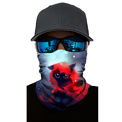 

Neck Gaiter Pollution Protection Quick Dry Ultraviolet Resistant Rainbow Balaclavas Bandana for Adults' Road Cycling Hiking Cycling