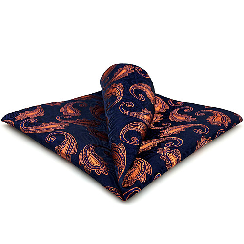 

Men's Party / Work / Basic Pocket Squares - Paisley / Jacquard