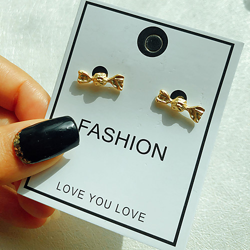 

Women's Earrings Holiday Wedding Birthday Romantic Earrings Jewelry Gold For Date Street Festival 1 Pair