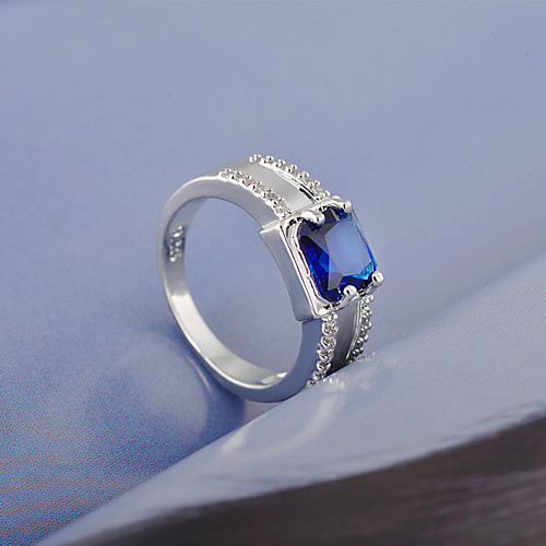 

Women's Ring 1pc Silver Alloy Elegant Holiday European Festival Jewelry