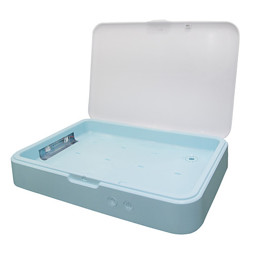 

UV Light Sterilizer Box Large Portable UV Light Cell Phone Sterilizer Aromatherapy Function Disinfector Watch Jewelry Cleaner Portable Disinfector Box UVC Light Ozone for iOS Android