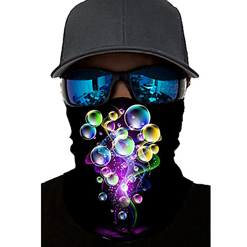 

Neck Gaiter Pollution Protection Quick Dry Ultraviolet Resistant Rainbow Balaclavas Bandana for Adults' Road Cycling Hiking Cycling