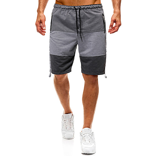 

Men's Sporty Sweatpants Pants - Solid Colored Patchwork Red Green Blue US36 / UK36 / EU44 US38 / UK38 / EU46 US40 / UK40 / EU48