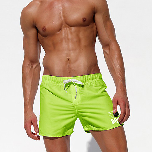

Men's Sporty Shorts Pants - Solid Colored / Patterned Split Yellow Orange Green US32 / UK32 / EU40 US34 / UK34 / EU42 US36 / UK36 / EU44