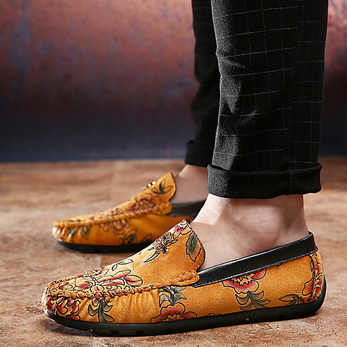 

Men's PU Spring & Summer Classic Oxfords Yellow / Red / Blue