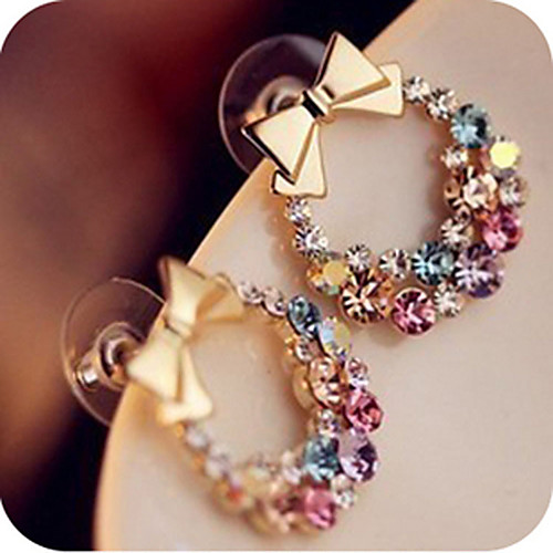 

Women's Earrings Holiday Wedding Birthday Romantic Earrings Jewelry Gold For Date Street Festival 1 Pair