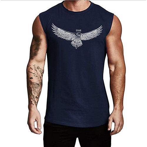 

Men's Sports Tank Top - Geometric Wine
