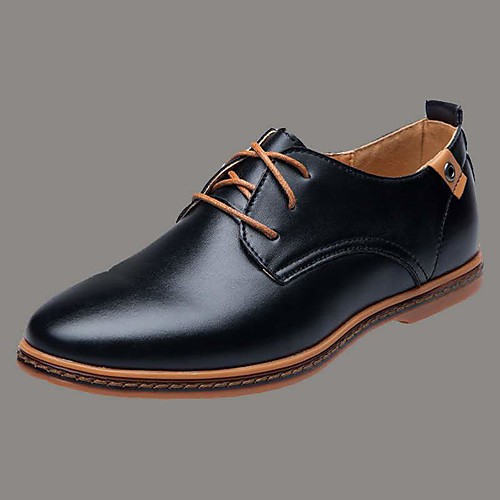

Men's PU Fall / Spring & Summer Vintage / British Oxfords Golf Shoes Non-slipping Booties / Ankle Boots Yellow / Black / Dark Blue / Party & Evening