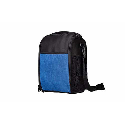 

Women's Polyester Top Handle Bag Color Block Blue / Black / Gray