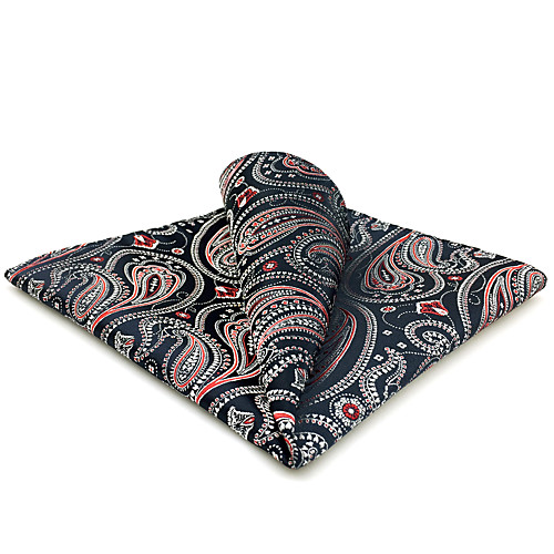 

Men's Party / Work / Basic Pocket Squares - Paisley / Jacquard