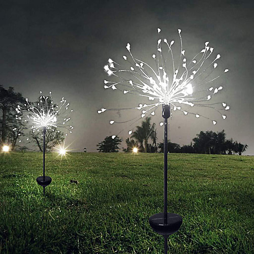 

LOENDE 12.5cm String Lights 120 LEDs 1 set Warm White / White / Multi Color Christmas / New Year's Waterproof / Solar / Christmas Wedding Decoration Solar Powered