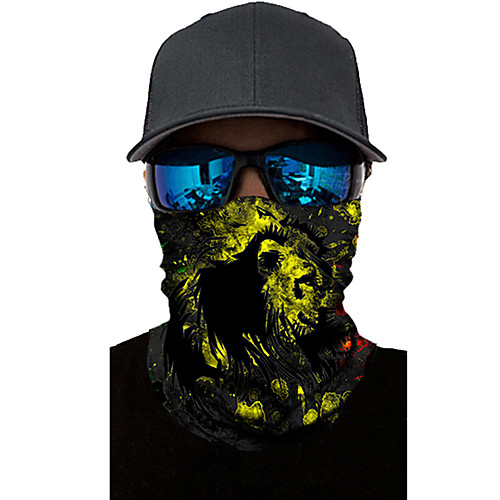 

Neck Gaiter Pollution Protection Quick Dry Ultraviolet Resistant Rainbow Balaclavas Bandana for Adults' Road Cycling Hiking Cycling