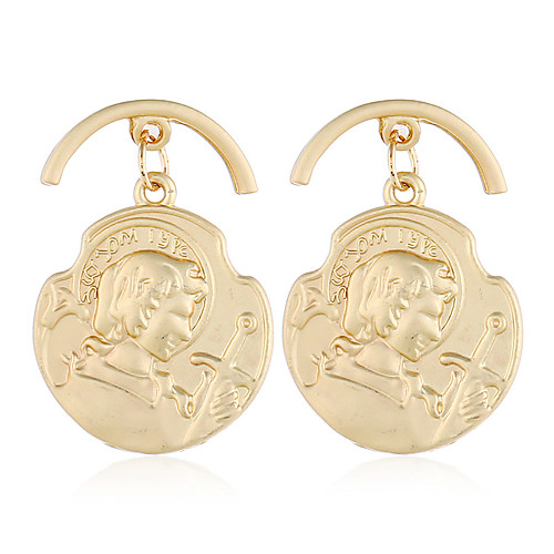 

Women's Earrings Holiday Wedding Birthday Romantic Earrings Jewelry Gold For Date Street Festival 1 Pair