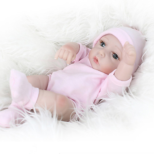 

NPKCOLLECTION NPK DOLL Reborn Doll Baby 12 inch Full Body Silicone Silicone Vinyl - lifelike Cute Hand Made Child Safe Non Toxic Lovely Kid's Boys' / Girls' Toy Gift / Parent-Child Interaction