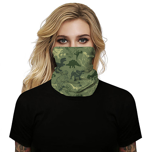 

Women's Bandana Balaclava Neck Gaiter Neck Tube UV Resistant Quick Dry Lightweight Materials Cycling Polyester for Men's Women's Adults / Pollution Protection / Floral Botanical Sunscreen / High Breat