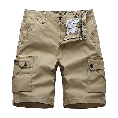 

Men's Hiking Shorts Hiking Cargo Shorts Outdoor Breathable Quick Dry Sweat-wicking Comfortable Shorts Bottoms Hunting Fishing Climbing Red Army Green Khaki 28 29 30 31 32 Standard Fit