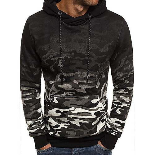 

Men's Basic Hoodie - Color Block Red US34 / UK34 / EU42