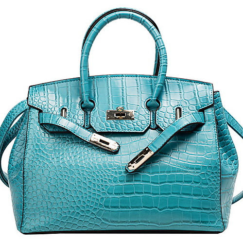 

Women's PU Top Handle Bag Solid Color Yellow / Blue / Royal Blue