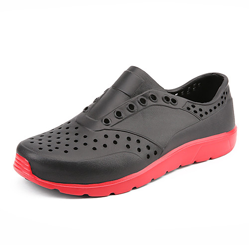 

Men's Rubber Summer Sandals Breathable Red / Blue / White