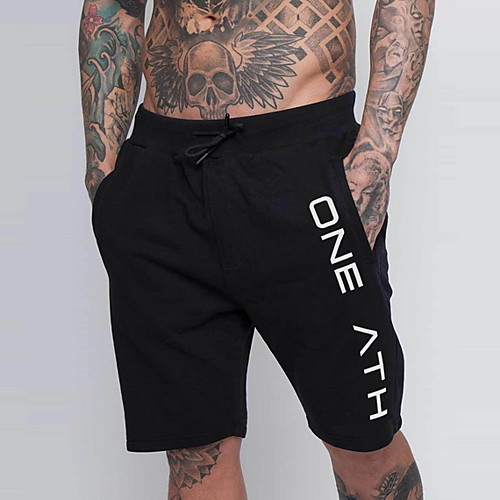 

Men's Sporty Shorts Pants - Print Light gray Black US32 / UK32 / EU40 US34 / UK34 / EU42 US36 / UK36 / EU44