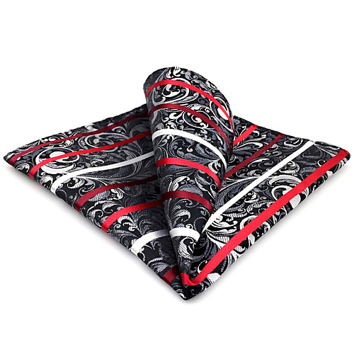 

Men's Party / Work / Basic Pocket Squares - Striped / Paisley / Jacquard