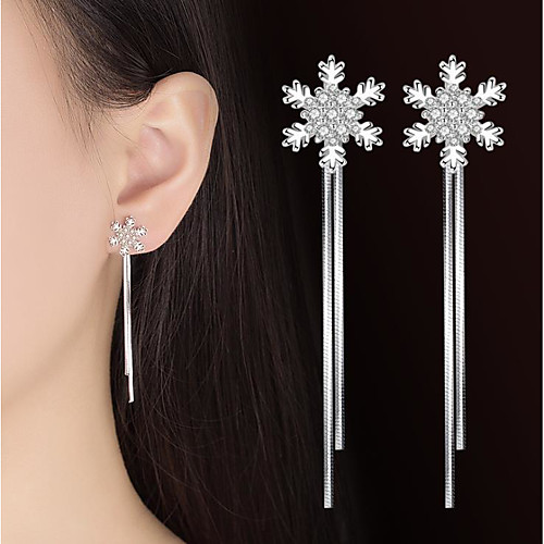 

Women's Hoop Earrings Earrings Classic Fashion Punk Trendy Romantic Sweet Cute Earrings Jewelry Silver For Gift Date Street Birthday Festival 1 Pair