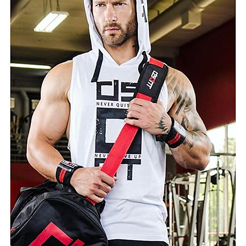 

Men's Sports Tank Top - Letter Red