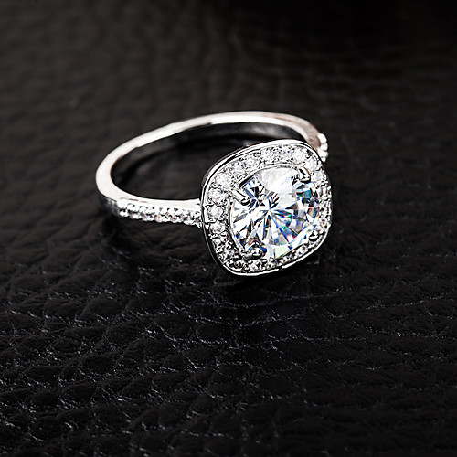 

Women's Ring 1pc Silver Alloy Elegant Holiday European Festival Jewelry