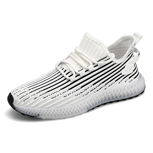 

Men's Tissage Volant Fall / Spring & Summer Sporty / Casual Athletic Shoes Running Shoes / Walking Shoes Breathable Color Block White / Black / Gray