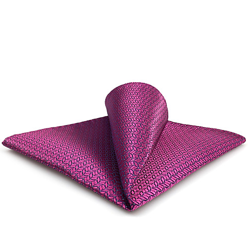 

Men's Party / Work / Basic Pocket Squares - Geometric / Jacquard