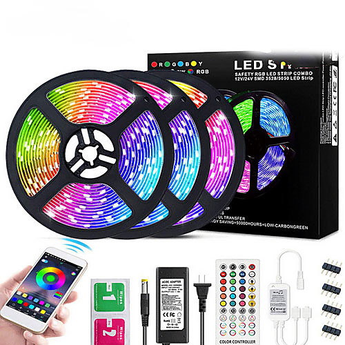 

15m Flexible LED Light Strips 450 LEDs SMD5050 Multi Color Waterproof / Decorative / TV Background 12 V