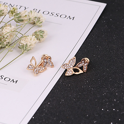 

Women's Earrings Holiday Wedding Birthday Romantic Earrings Jewelry Gold For Date Street Festival 1 Pair