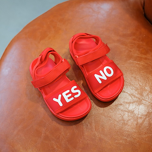 

Girls' Comfort Canvas Sandals Toddler(9m-4ys) Red / Black Spring