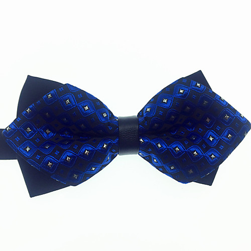 

Men's Party / Work / Basic Bow Tie - Print / Jacquard / Solid Colored