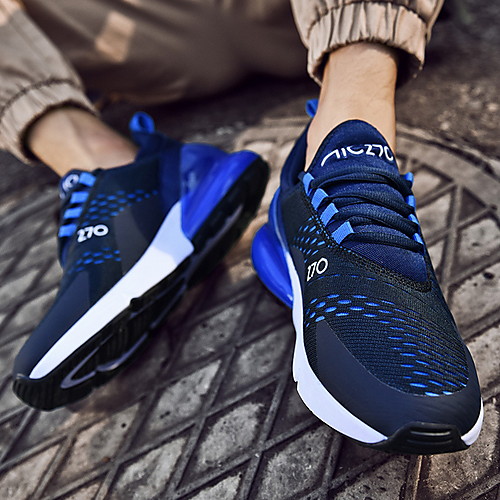 

Men's Mesh Fall & Winter Sporty Trainers / Athletic Shoes Black / Red / Green / Blue