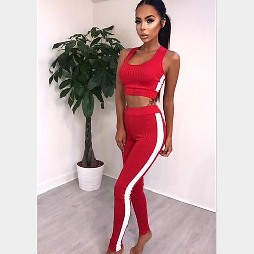 

Women's Tank Top - Color Block Pant