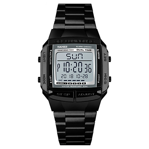 

SKMEI 1381 Men Sports Watches Clock Waterproof LED Digital Electronic Watches