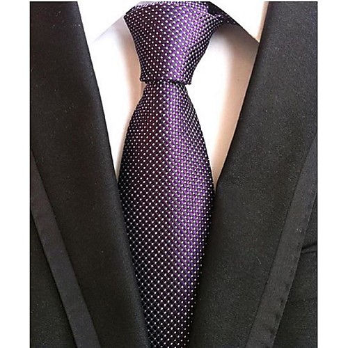 

Men's Party / Work / Basic Necktie - Print / Jacquard
