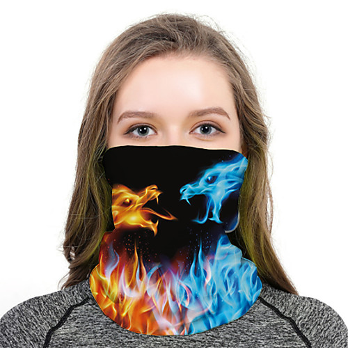 

Men's Active / Basic Infinity Scarf / Mask / Balaclavas - Print / Color Block