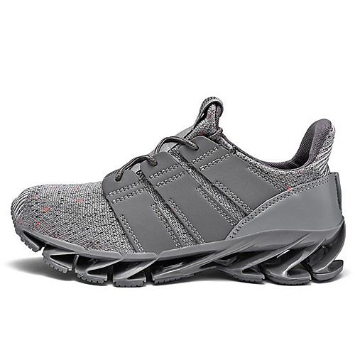 

Men's PU Spring & Summer Athletic Shoes Running Shoes Non-slipping Black / Red / Army Green / Gray