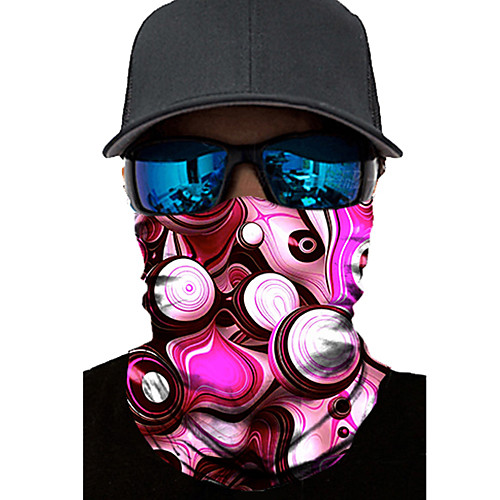 

Neck Gaiter Pollution Protection Quick Dry Ultraviolet Resistant Rainbow Balaclavas Bandana for Adults' Road Cycling Hiking Cycling