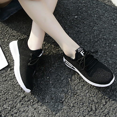 

Women's Athletic Shoes Flat Heel Round Toe Mesh Spring & Summer Pink / White / Black