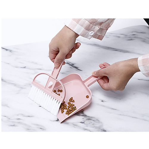 

Dog Cat Brush Set Plastic Dog Clean Supply Portable Pet Grooming Supplies Random Color