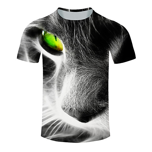 

Men's Women's Running T-Shirt Workout Shirt Round Neck Running Active Training Jogging Breathable Quick Dry Moisture Wicking Sportswear Dog Plus Size Tee / T-shirt Top Short Sleeve Activewear