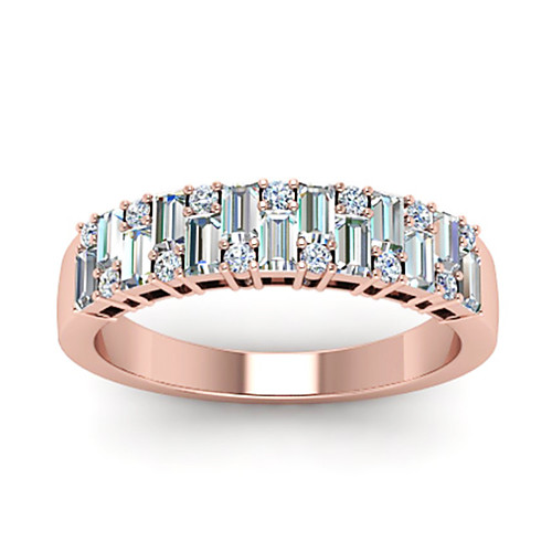 

Women's Ring Belle Ring AAA Cubic Zirconia 1pc Rose Gold Copper Rose Gold Plated Irregular Statement Luxury Party Evening Gift Jewelry Geometrical Wearable